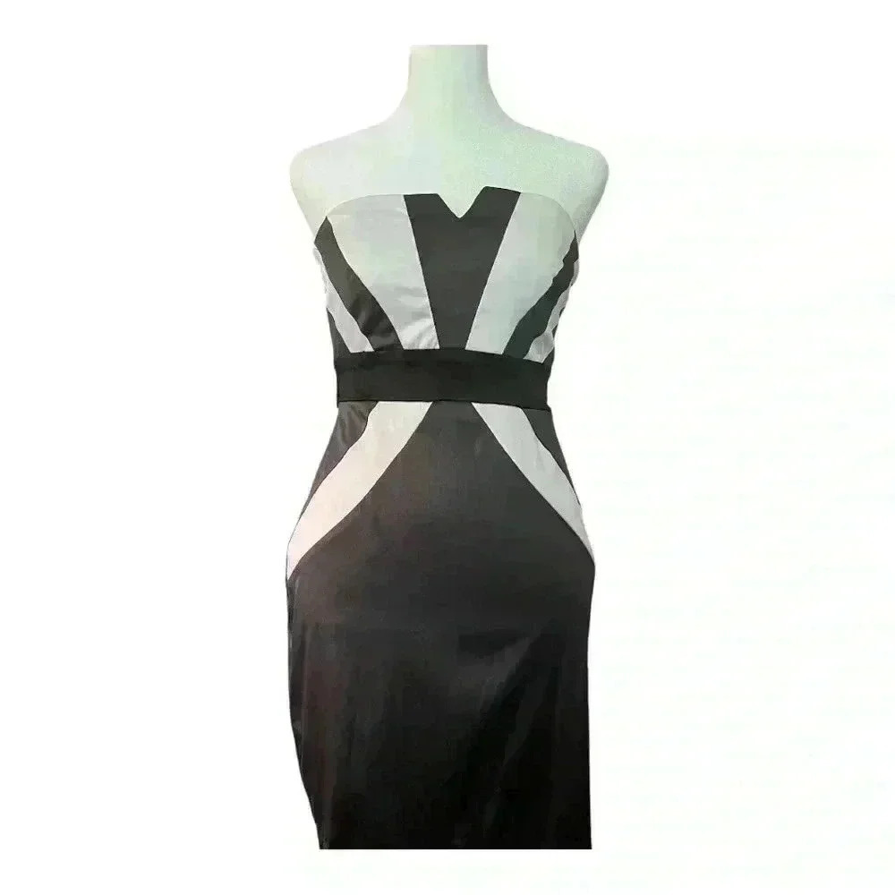 Jodi Kristopher Strapless Cocktail Formal Prom Dress Size 5 Y2K